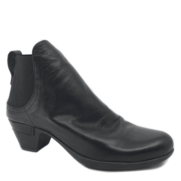 Stegmann Caine Black Leather Comfort Chelsea Boot