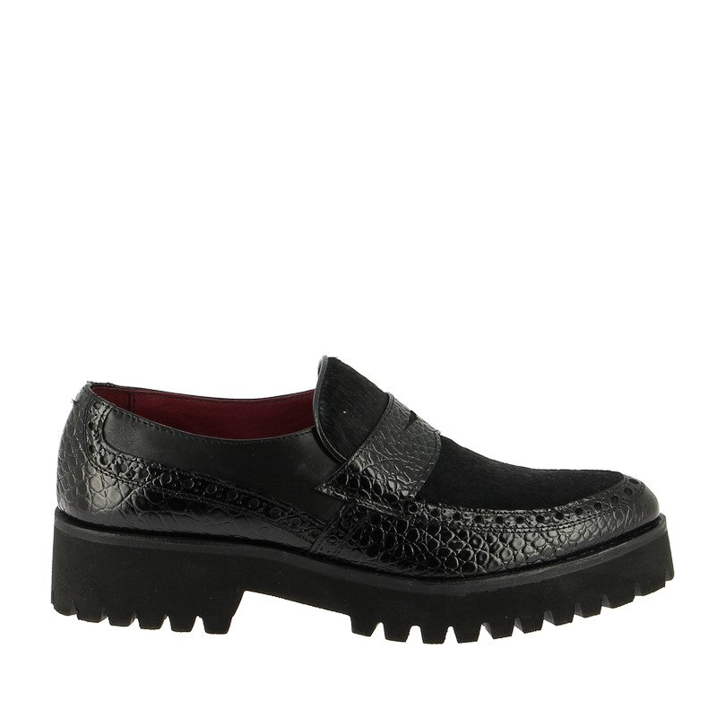 Torretti 8585 Black Loafer