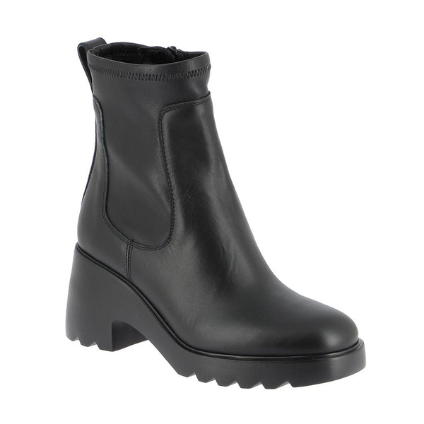 Unisa Link Comfort Black Ankle Boot