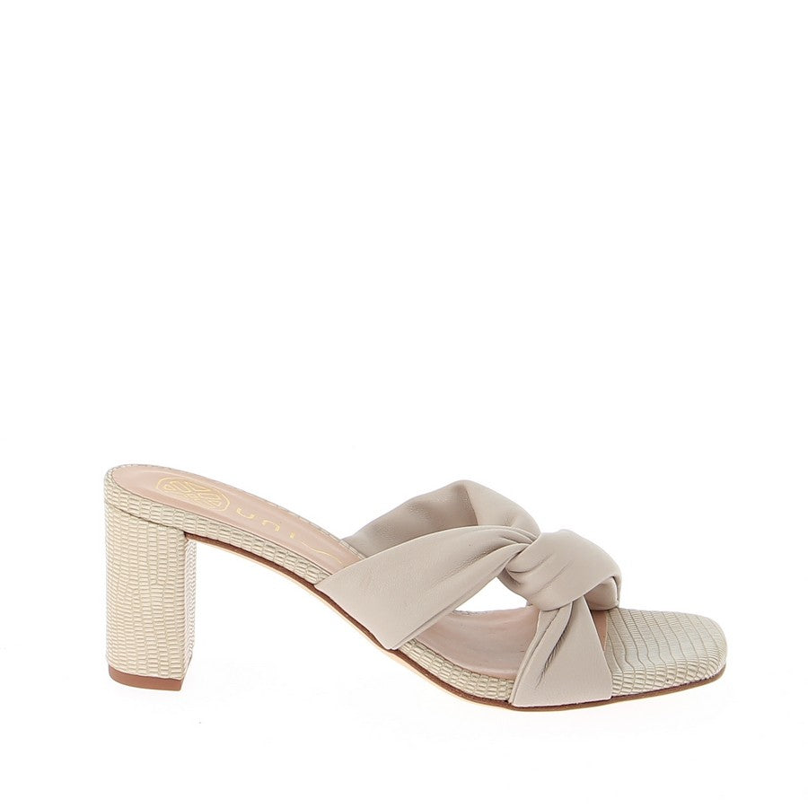 Unisa Moron Nude Heeled Slide