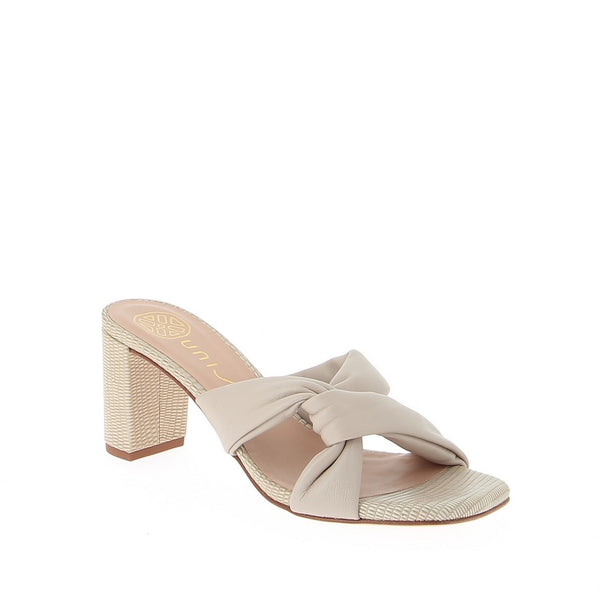 Unisa Moron Nude Heeled Slide