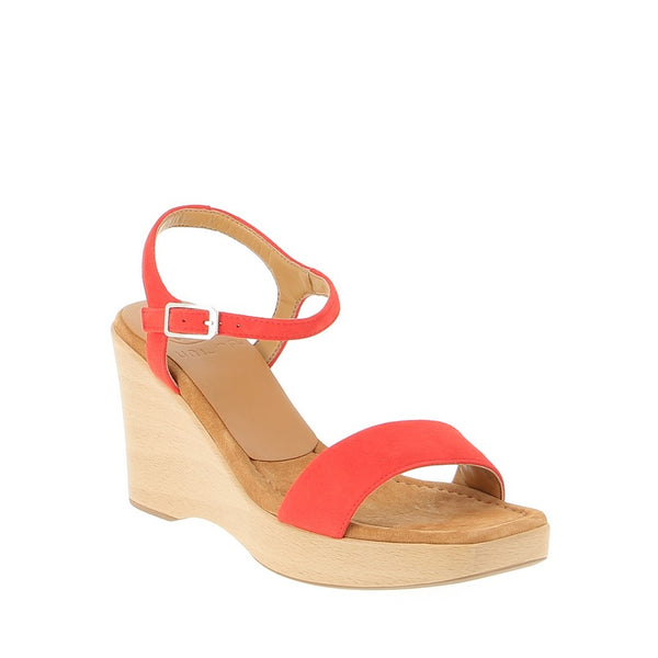 Unisa Rita Coral Wedge Sandal