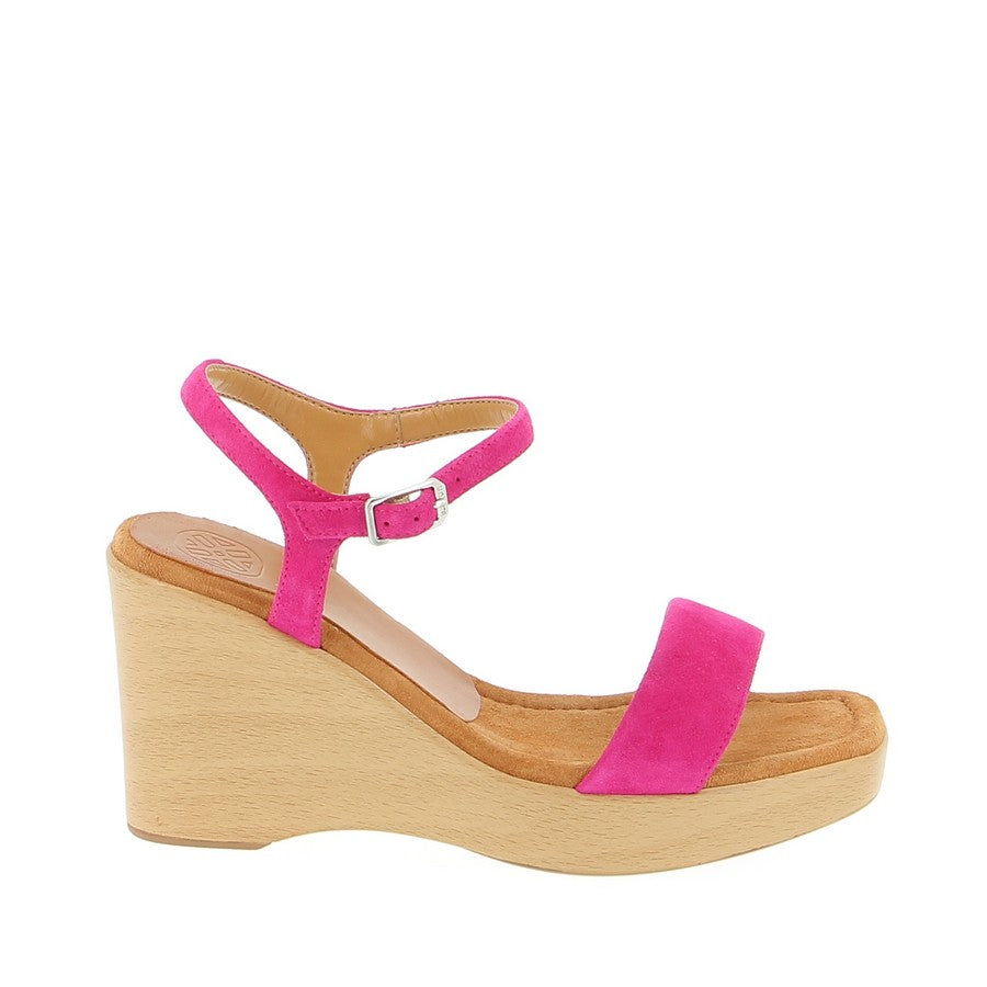 Unisa Rita Pink Wedge Sandal