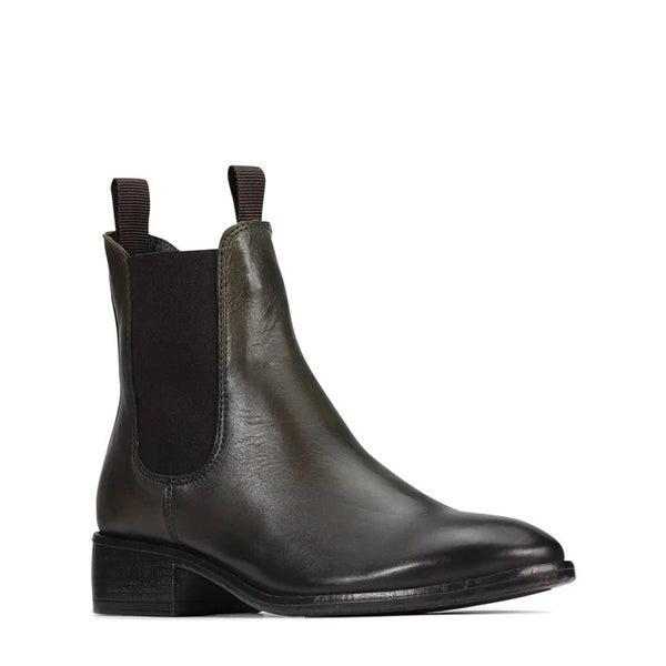 EOS Celina Khaki Green Chelsea Boot