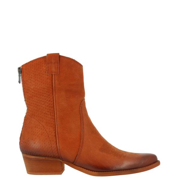 Felmini c840 Rust Leather Western Cowboy Boot