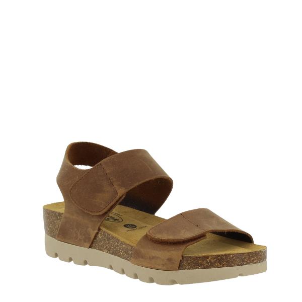 Plakton 355887 Tan Wedge Platform Sandal